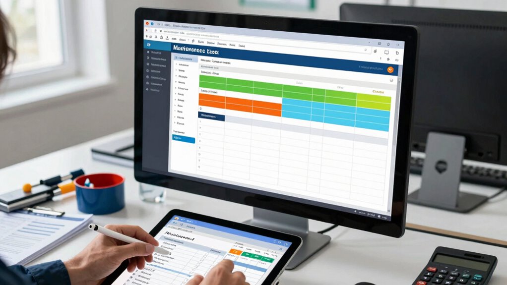 streamlined maintenance scheduling system