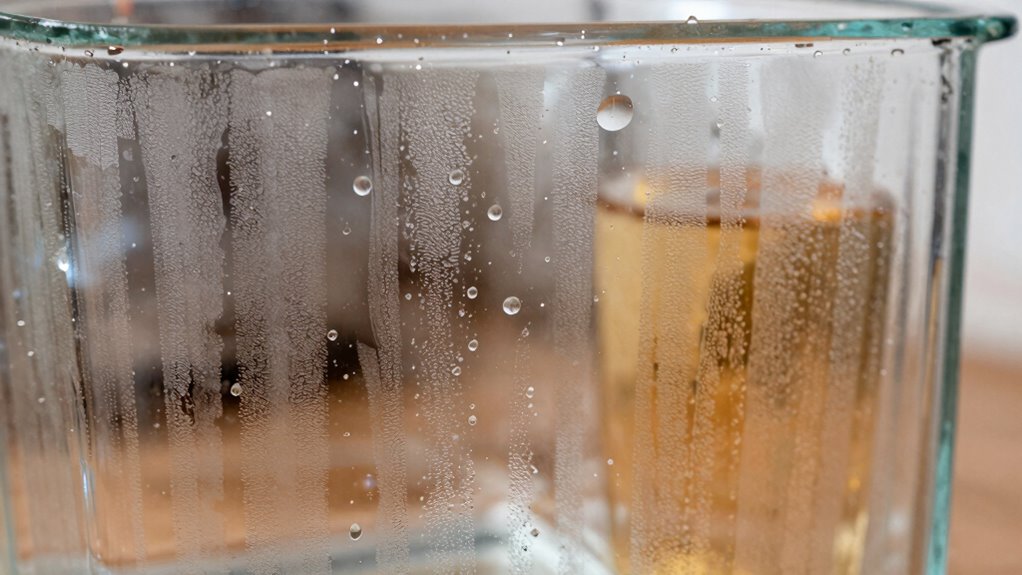 temperature induced moisture condensation