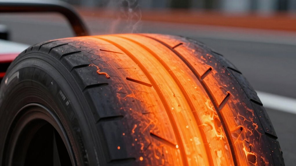 tire temperature affects grip