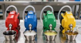 top electric pail grease pumps