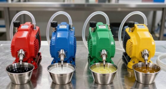 top electric pail grease pumps