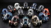 top full face respirator masks