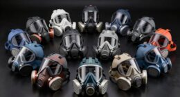 top full face respirator masks