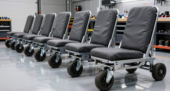 top heavy duty mechanic creepers