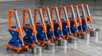 top hydraulic drum lifters