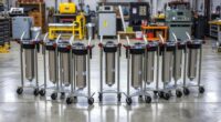 top hydraulic filter carts