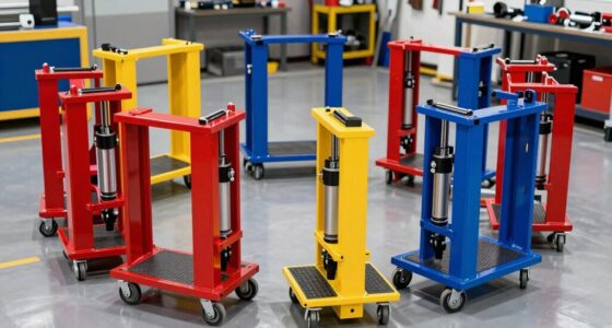 top hydraulic lift tables