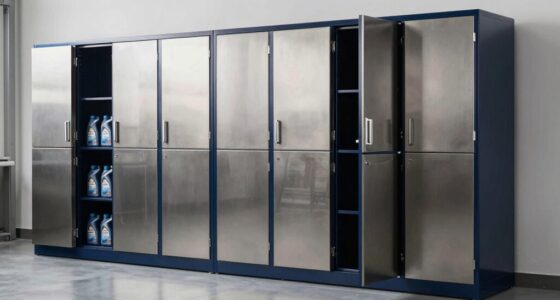 top lubricant cabinet storage