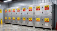 top lubricant storage cabinets