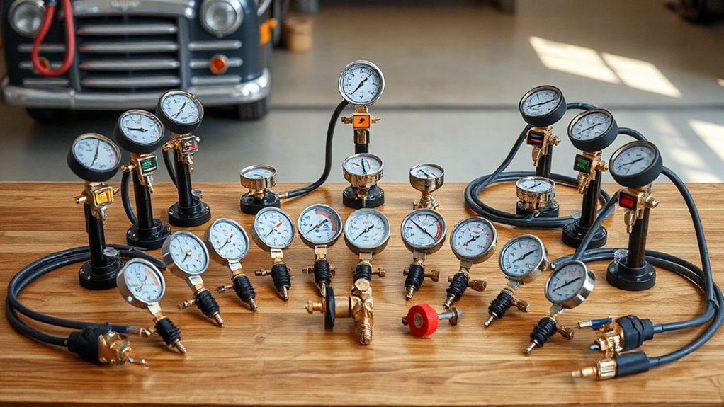 top oil pressure test kits