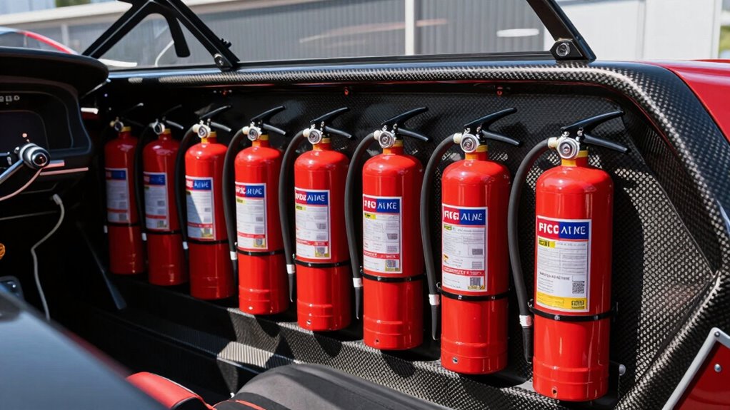 top race car fire extinguishers