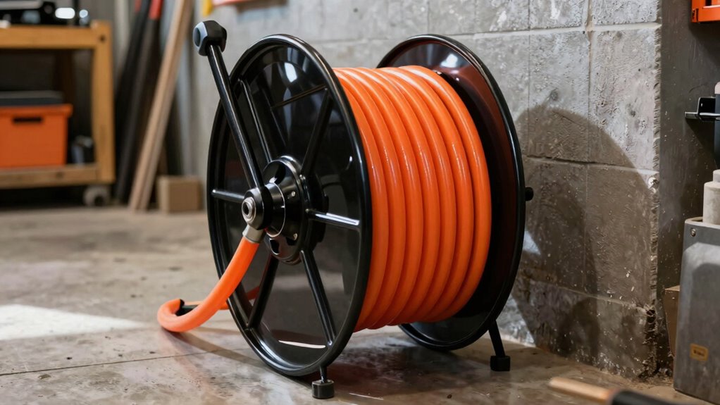 top retractable air hose reels