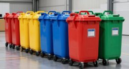 top spill kit wheeled containers