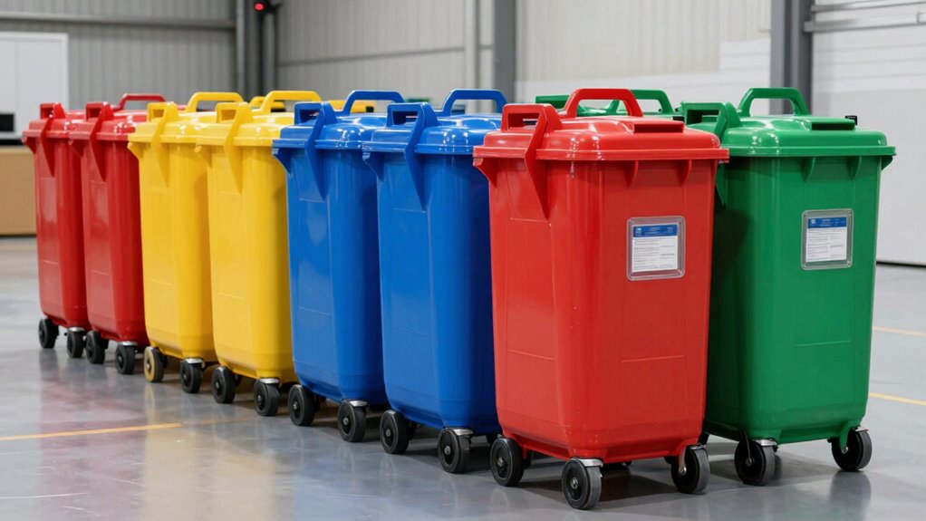 top spill kit wheeled containers