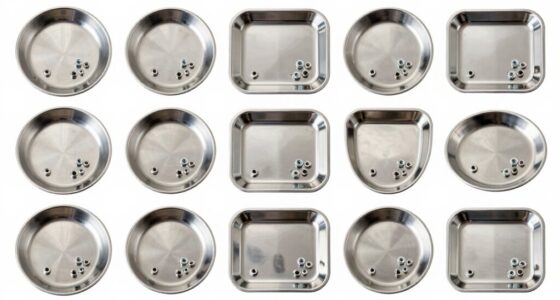 top stainless magnetic trays