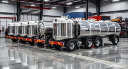 top truck oil drain tanks