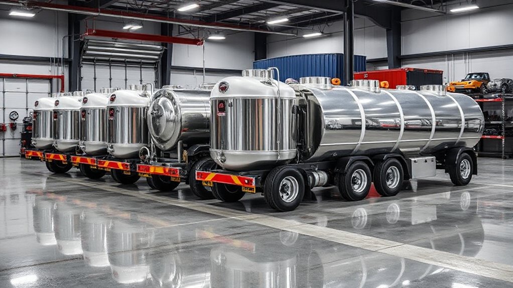 top truck oil drain tanks