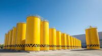top waste oil storage tanks