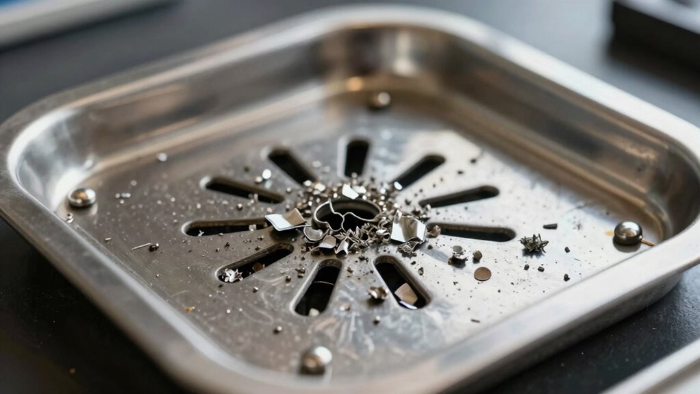 transmission debris indicates wear