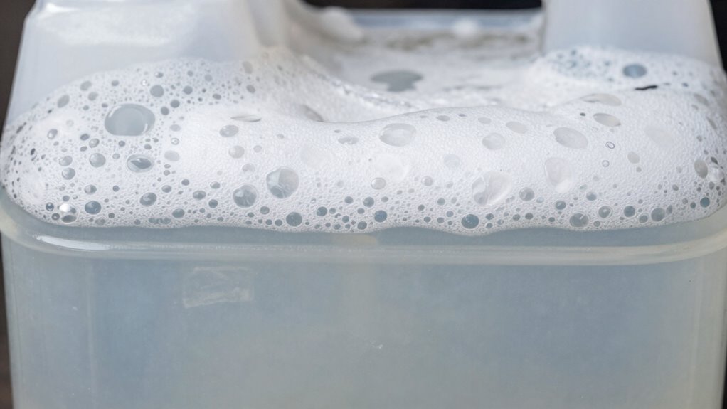 transmission fluid foaming warning