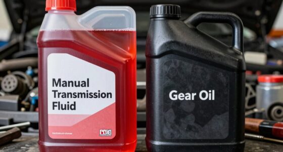 transmission fluid versus gear oil