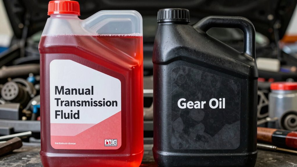 transmission fluid versus gear oil