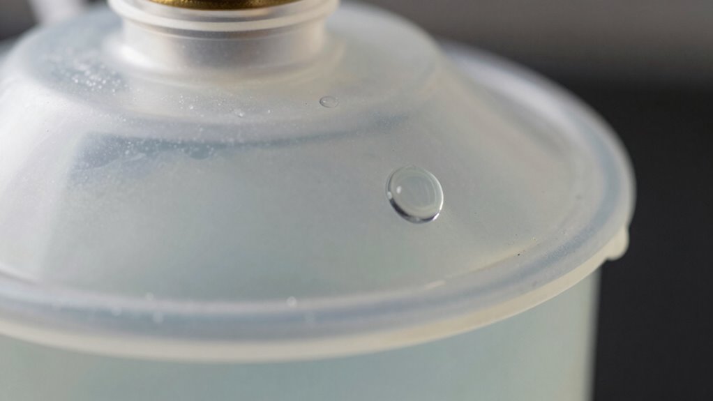 trapped air during refill