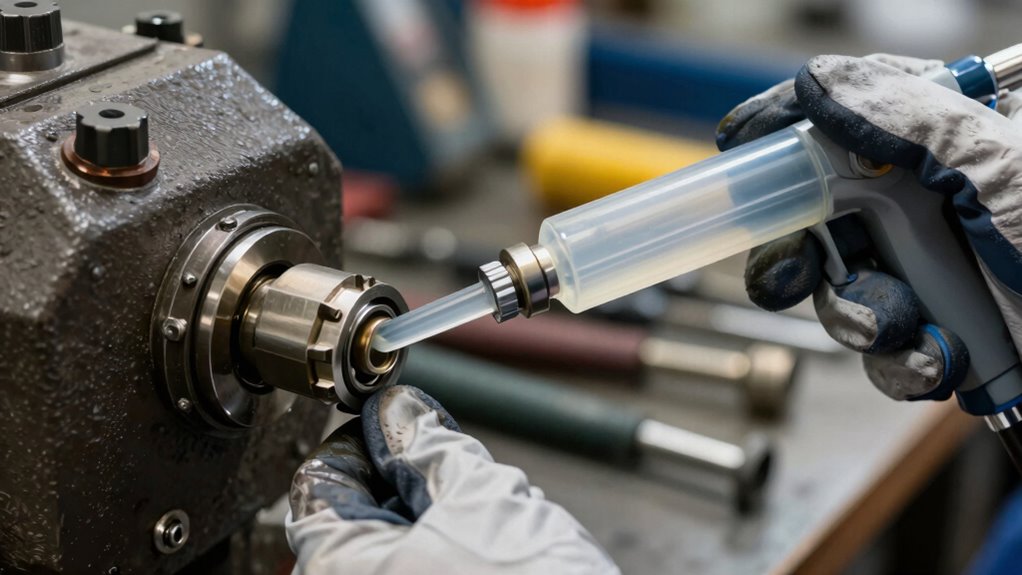 troubleshoot grease purge issues