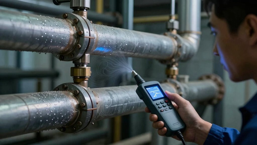 ultrasound detects leaks accurately