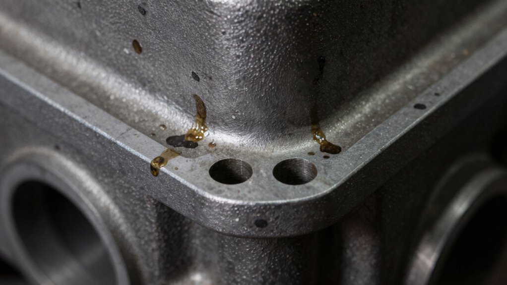 uneven oil circulation damage