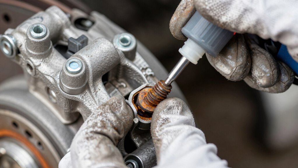 use lubrication and patience