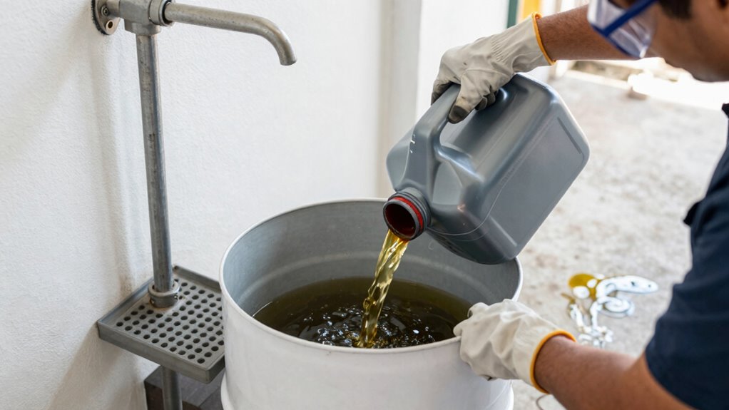 use proper containers safely