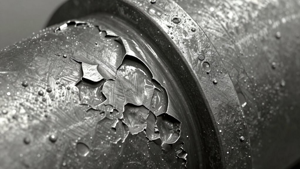 vapor bubbles cause metal damage