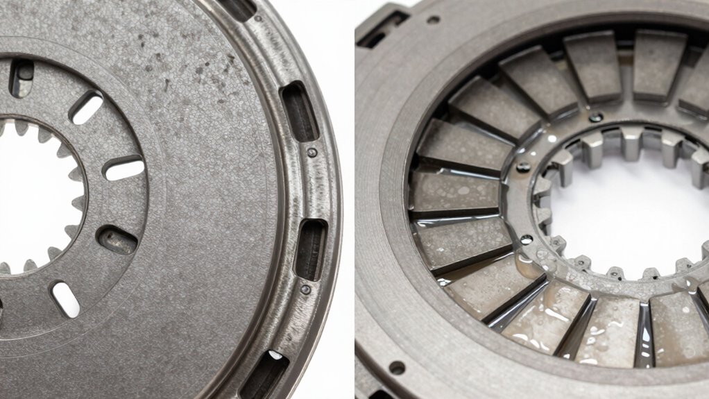 wet versus dry clutch operation