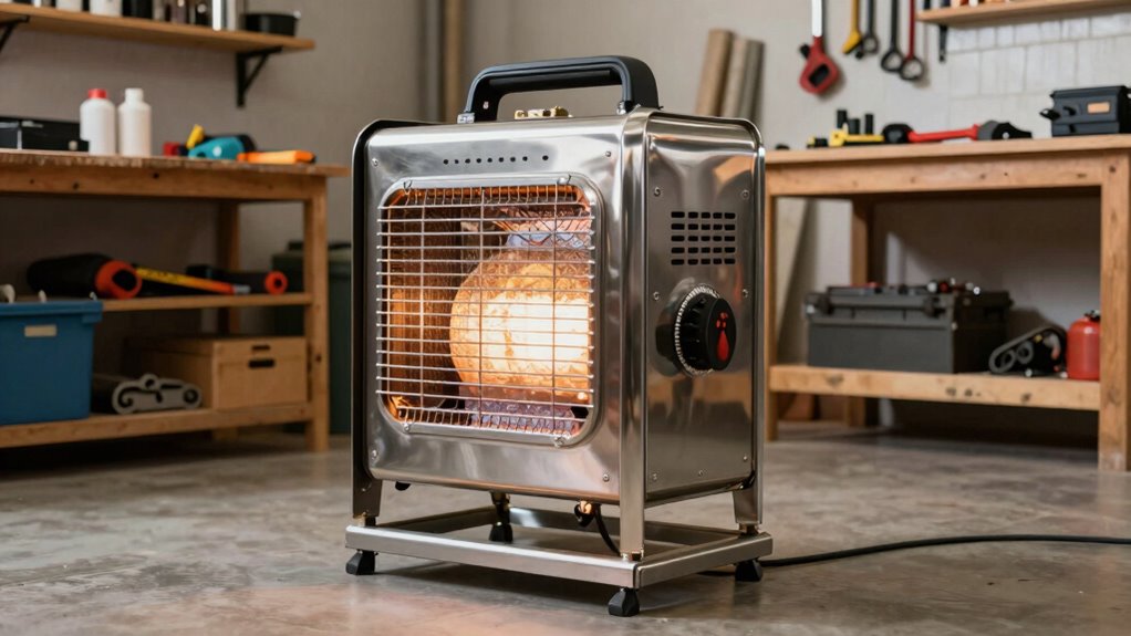 workshop propane heater considerations