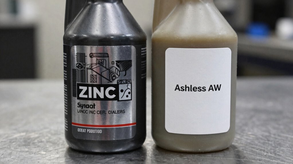 zinc vs ashless additives