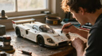 24 Hours? This Hot Wheels Mazda 787B Has Been Driving on a Belt Sander for 11 Days
