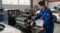 Watch Ford’s Hypercar V8 Rev Through A Lap Of Le Mans On The Dyno