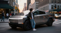 Autonomous Tesla Cybercabs Hit The Streets Of New York City - Gothamist