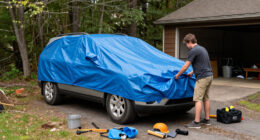 Campers Are Wrapping Their Cars In Tarps To Keep Antifreeze-Addicted Marmots Away