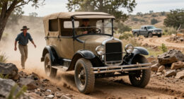 1928 Ford Model A Unfazed By Off-Road Course Made For Modern Trucks